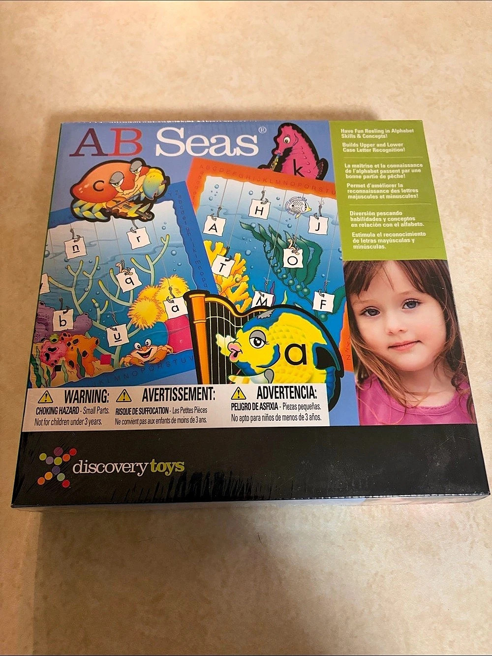 Discovery Toys AB Seas Learning Puzzle Game